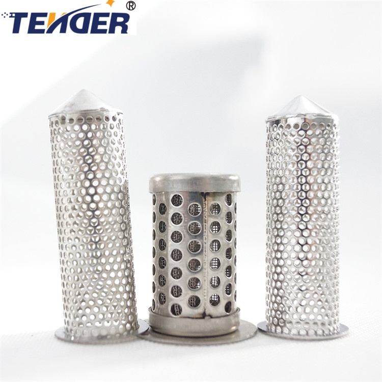 Perforeret Metal Filter Tube