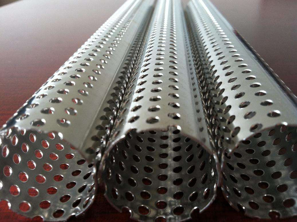 Perforeret Metal Filter Tube